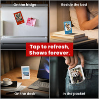 World's First Battery-Free E Ink Photo Magnet with Full-Color Display