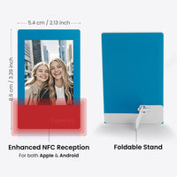 World's First Battery-Free E Ink Photo Magnet with Full-Color Display