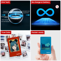 World's First Battery-Free E Ink Photo Magnet with Full-Color Display