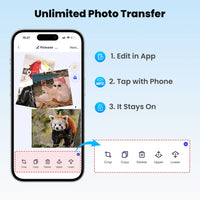 World's First Battery-Free E Ink Photo Magnet with Full-Color Display